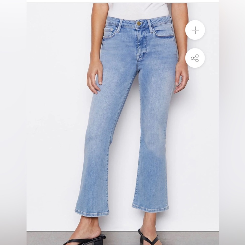 Frame Le One Crop Mini Boot- Size 1.